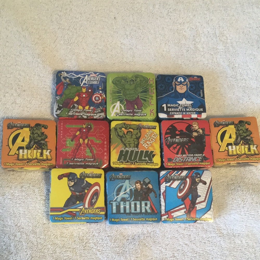 Avengers towel set
